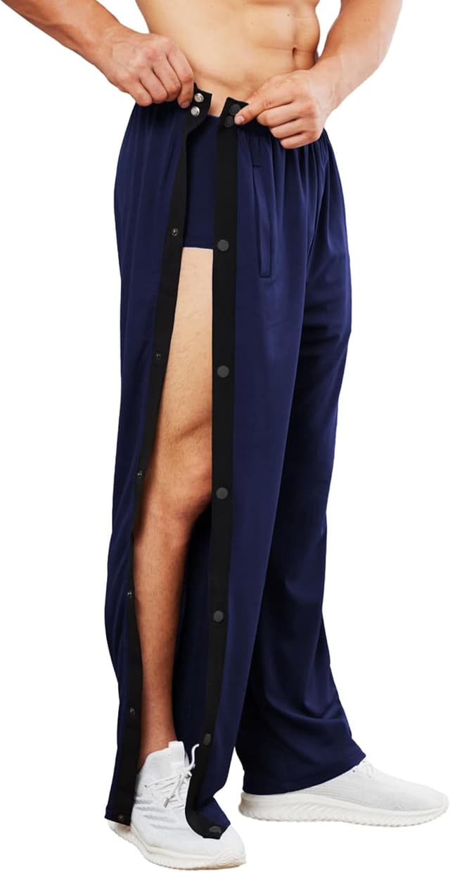 Thumbnail 4 de Deyeek Men's Tear Away Basketball Pants with Pockets