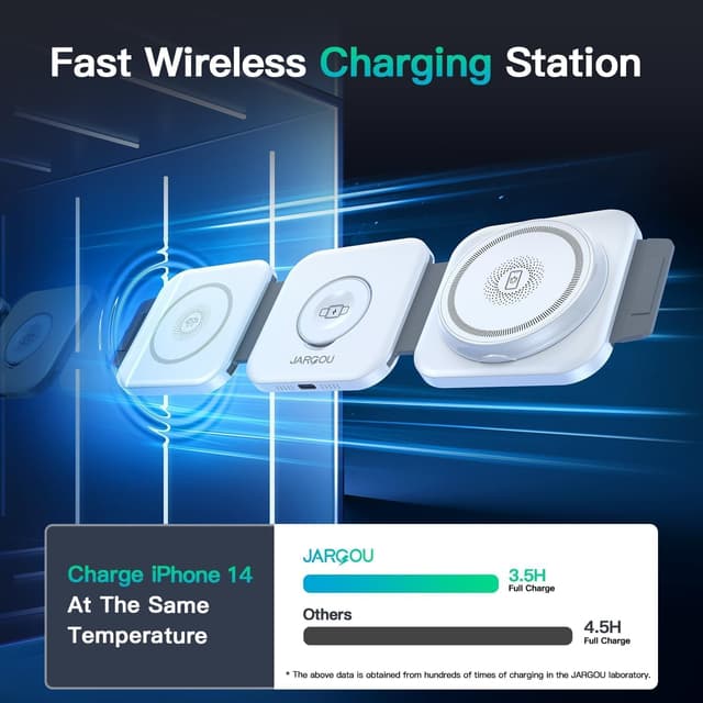 Thumbnail 5 de JARGO 3-in-1 Wireless Charging Station