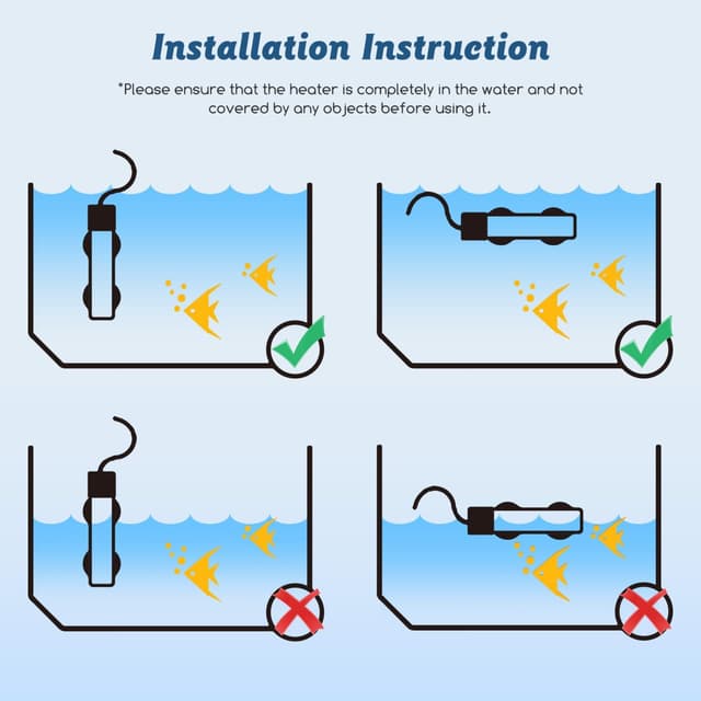 Thumbnail 5 de Nobleza Chauffage d'aquarium 50W 🐠