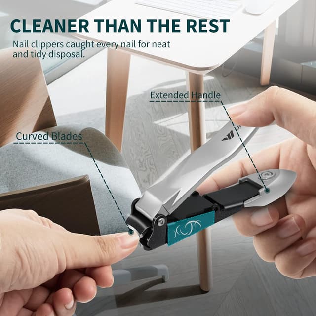 Thumbnail 4 de VANWIN Nail Clippers with Catcher