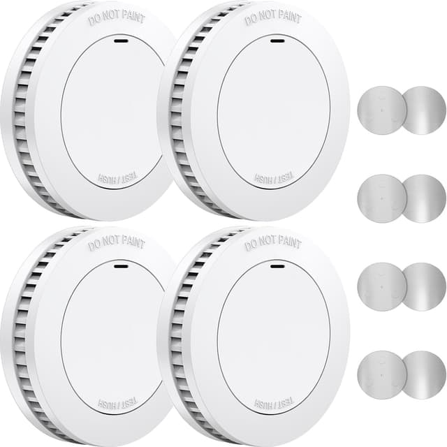 Detalle de XINDUM Feuermelder 10 Jahre Rauchmelder 🚨