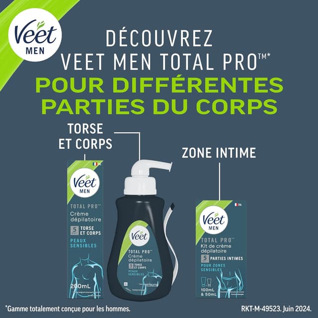 Thumbnail 6 de Veet Crème dépilatoire 5 minutes Hommes