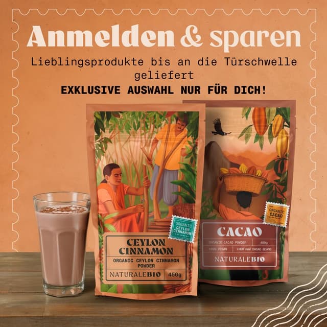 Thumbnail 6 de NaturaleBio Ceylon Zimt Bio gemahlen 450g