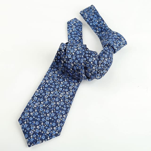 Detalle de Floral wedding tie set 8cm