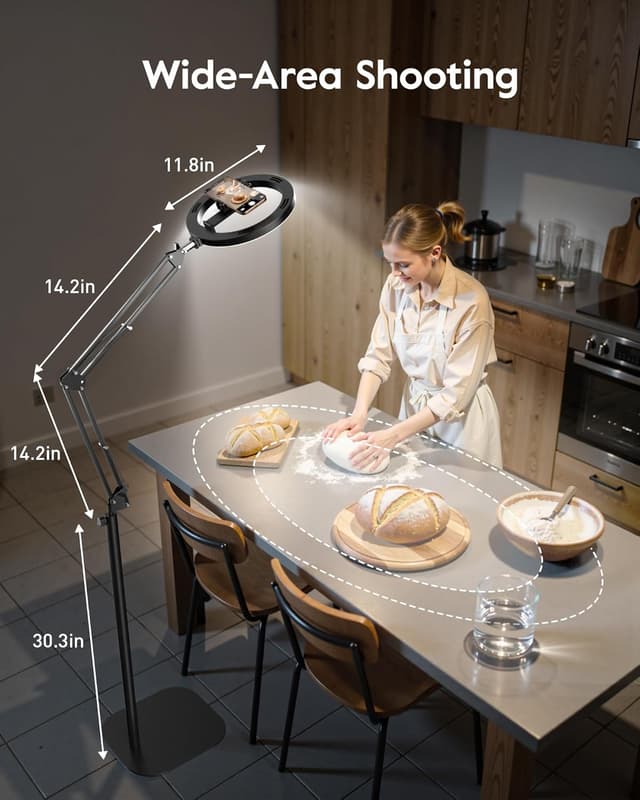 Thumbnail 1 de LUXSURE Tripod for iPhone with 71" overhead mount