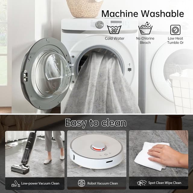 Thumbnail 4 de Tinyboy-hbq Alfombra de Habitación Moderna 160x200cm 🏡