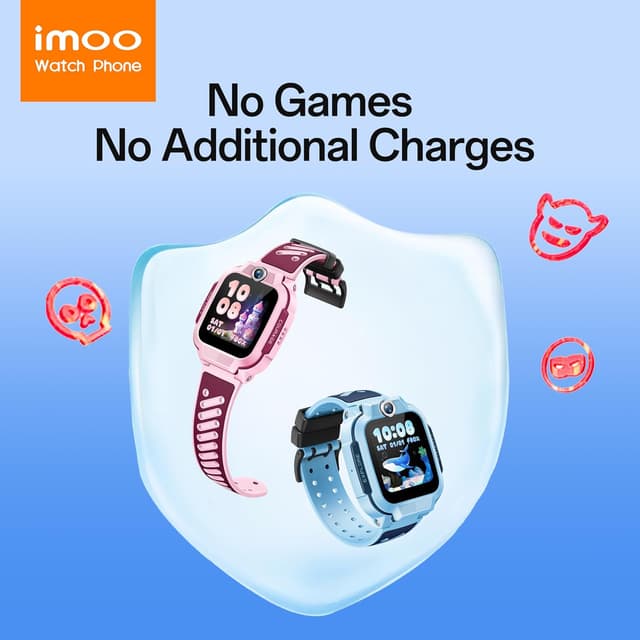 Detalle de imoo Z3 Kids Smart Watch (pink) – GPS kids tracker with HD video calls, phone call support & IP68