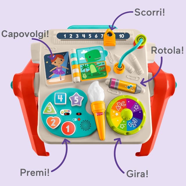 Thumbnail 6 de Fisher-Price Tavolino attività 4 in 1 JGW87