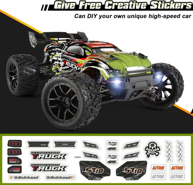 Thumbnail 3 de HAIBOXING 1/18 RC Auto Hailstorm 4WD