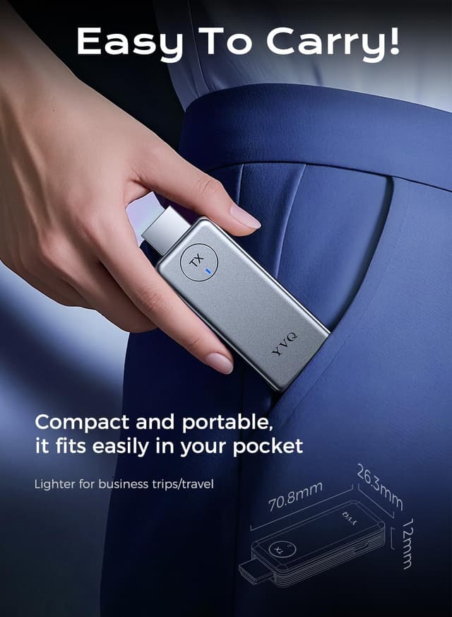 Thumbnail 3 de YVQ 2025 Wireless HDMI 4K Transmitter