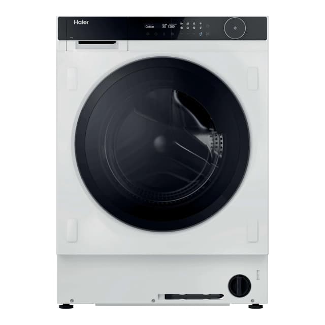 Detalle de Haier HWB100-B14858U-S: lavadora integrable de 10 kg con vapor (Serie 8)