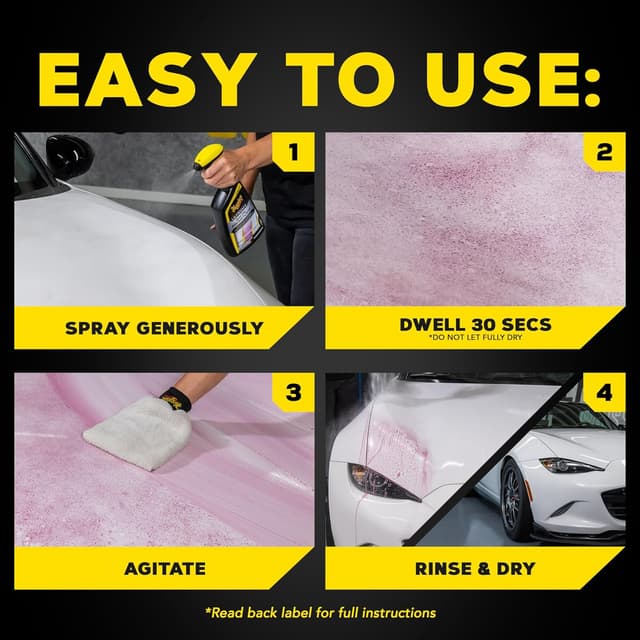 Detalle 2 de Meguiar’s Ultimate Iron Remover (24 oz) — Quickly Dissolves Embedded Iron Particles & Industrial Fallout