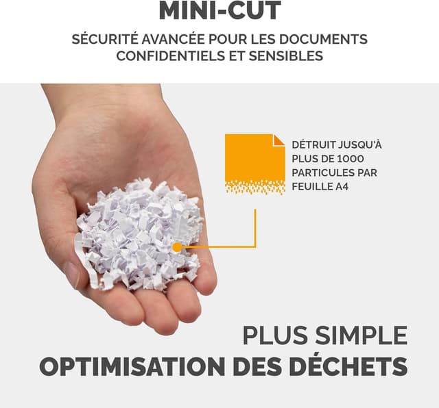 Detalle de Fellowes 12Ms destructeur documents, 23 L