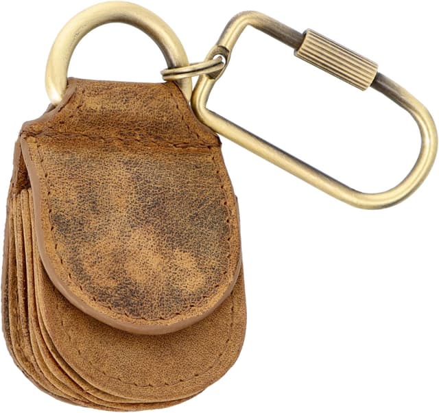 Thumbnail 6 de MANAGE Schlüsselanhänger aus Leder mit Mini-Geldbörse, Schlüsselring und Karabiner – Unisex Keychain für Autoschlüssel