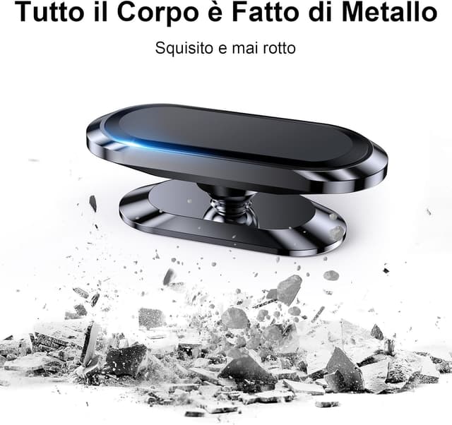 Detalle de Coolpow Supporto Magnetico Cellulare Auto 2 pezzi
