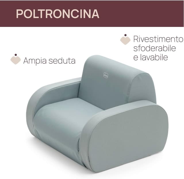 Detalle 2 de Chicco Twist poltroncina trasformabile per bambini da 12+ mesi con 3 configurazioni