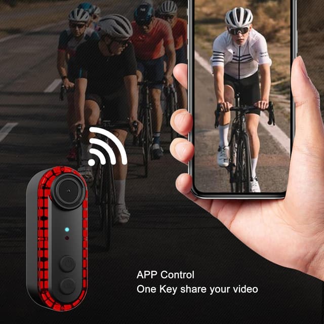 Thumbnail 4 de Bike Camera with Tail Light 1080P