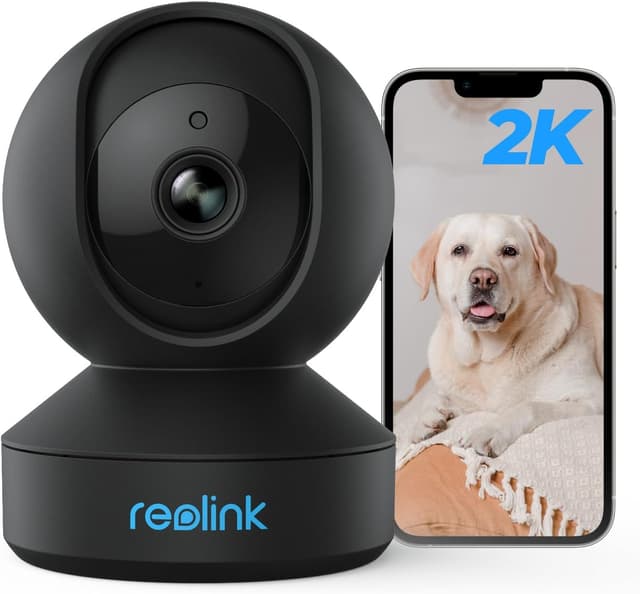 Detalle de Reolink E1 (3MP) Telecamera WiFi interna Pan/Tilt con audio bidirezionale, visione notturna e rilevamento persone/pet