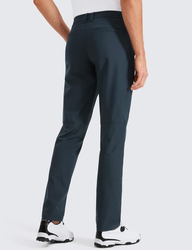 Detalle de Pantalon de golf extensible CRZ YOGA pour homme, coupe ajustée (entrejambe 71/76/81/86 cm)