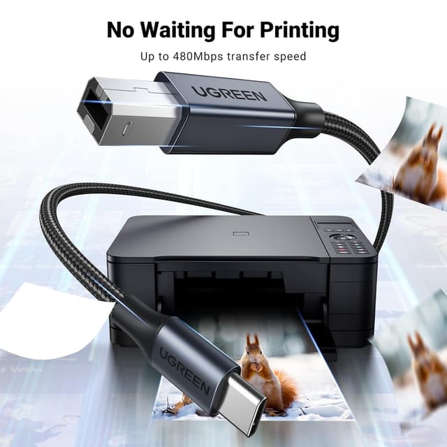 Thumbnail 4 de UGREEN Câble Thunderbolt 3 vers USB B ⚡