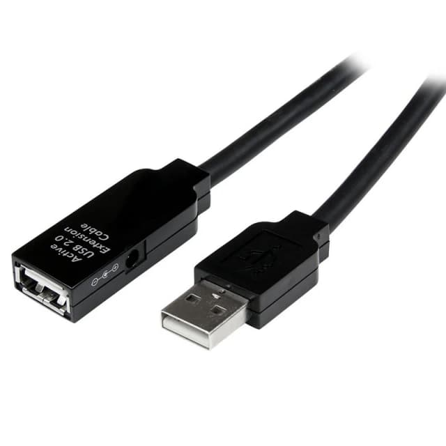 Detalle de Startech Cable USB 2.0 Alargador Activo 15m ⚡