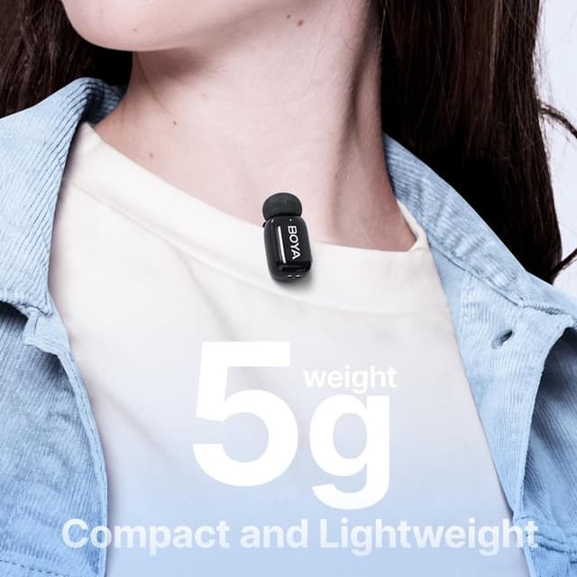 Detalle 2 de Boya Mini-14 Micrófono USB-C cancelación ruido 48 kHz