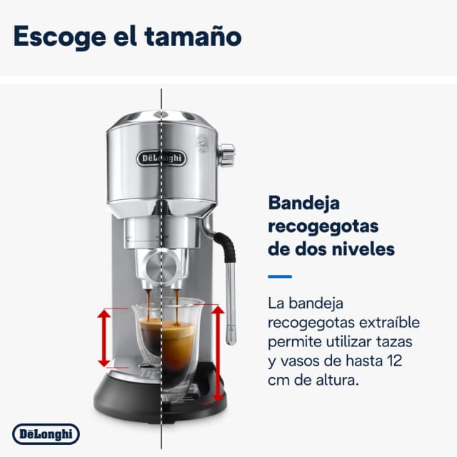 Thumbnail 5 de De'Longhi Dedica Arte EC885.M cafetera espresso manual ☕