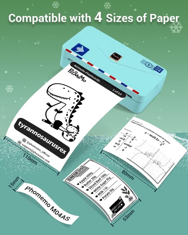 Thumbnail 4 de Phomemo M04AS stampante 110 mm 🖨