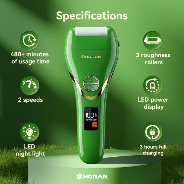 Detalle de Electric Foot File USB rechargeable callus remover