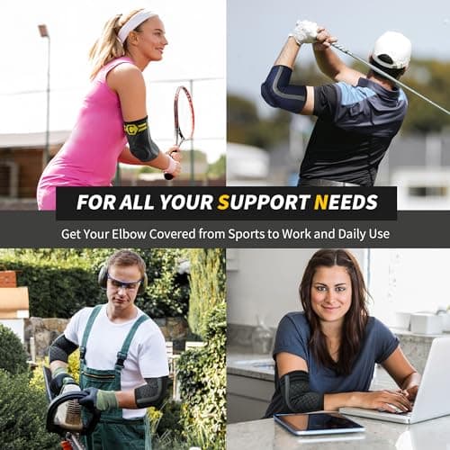 Thumbnail 6 de Cambivo 2x coudière tendinite avec rembourrage ⚙