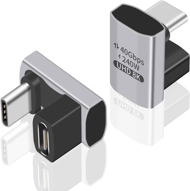 Imagen de Duttek USB C U Adapter 180° Winkeladapter en OfertitasTOP