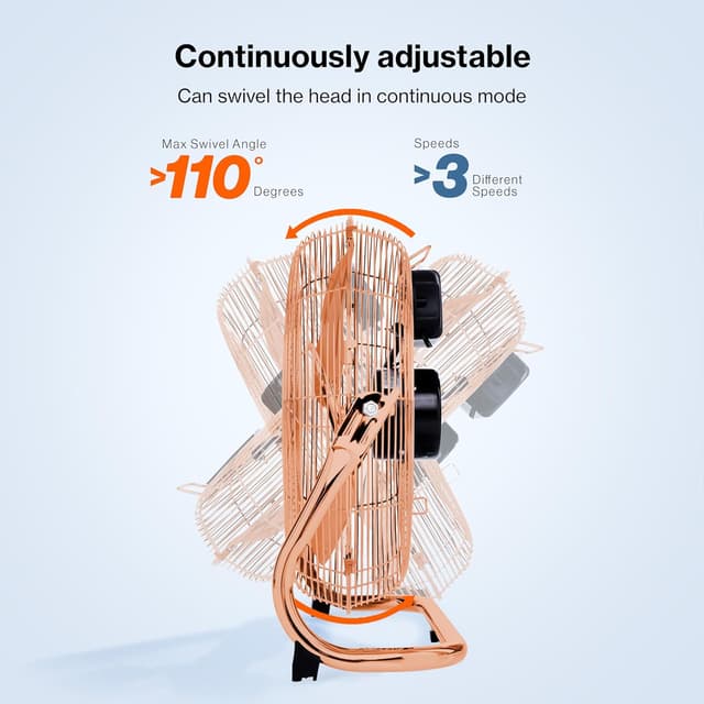 Thumbnail 4 de TRESKO AERSON Ventilatore da pavimento 30 cm