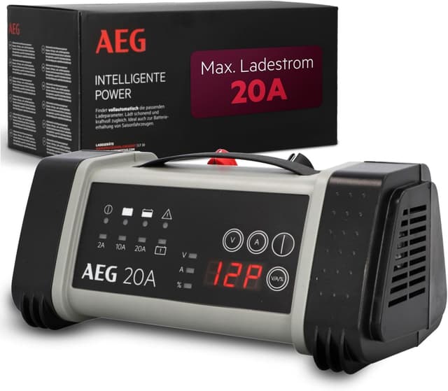 Detalle de AEG LT 20 Batterieladegerät 20 A 🔌