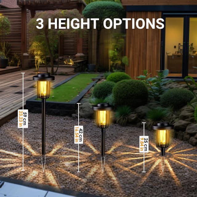 Detalle 2 de Solpex Solar garden lights 6 pack