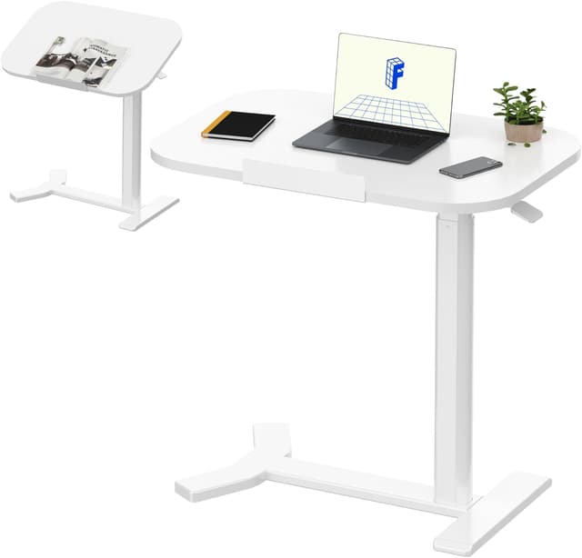 Detalle de FlexiSpot H5 Mesa Auxiliar en Forma de C 65–105 cm