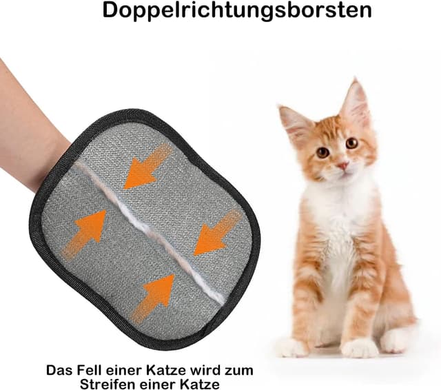 Thumbnail 1 de runpeak Tierhaarentferner Handschuh 2 Stück 🐾