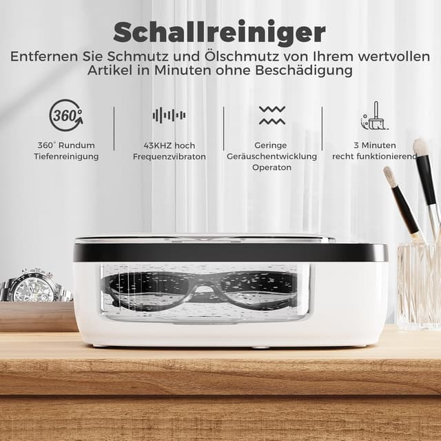 Detalle 2 de KECOOLKE Sonic Cleaner Ultraschallgerät 750 ml