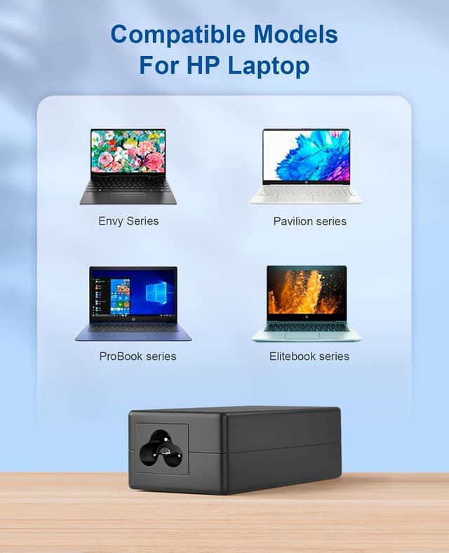 Thumbnail 6 de HP 45W Laptop Charger 19.5V 2.31A