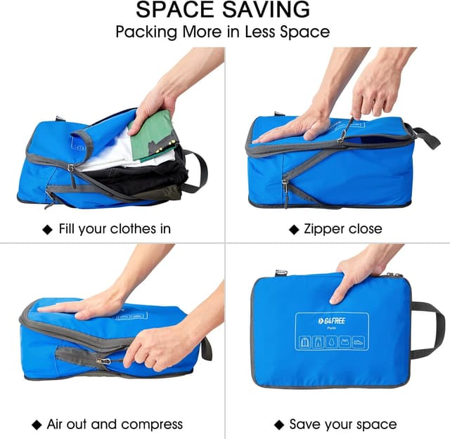 Thumbnail 1 de G4Free Organiseurs de voyage 6 pièces