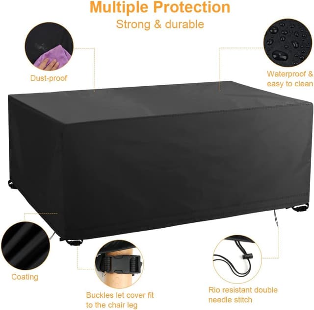 Thumbnail 2 de OFFCUP Copertura per Mobili Giardino 180x120x74 cm