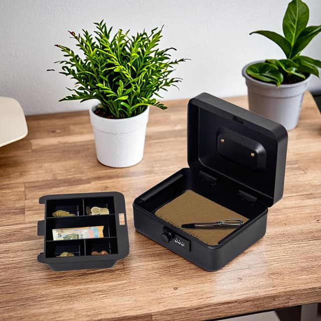 Thumbnail 6 de GREELUE Geldkassette 20×16×8,5 cm 🔒