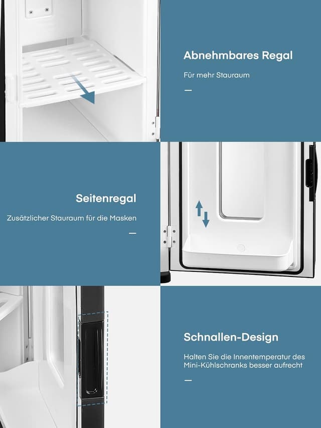 Thumbnail 6 de NORTHCLAN Mini Kühlschrank 15L