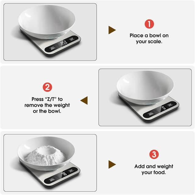 Thumbnail 5 de Mik-Nana Food Scale with LCD Display 22 lb Capacity 📏