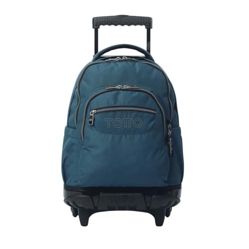 Detalle de Totto Renglones Mochila escolar con ruedas 26,21 L