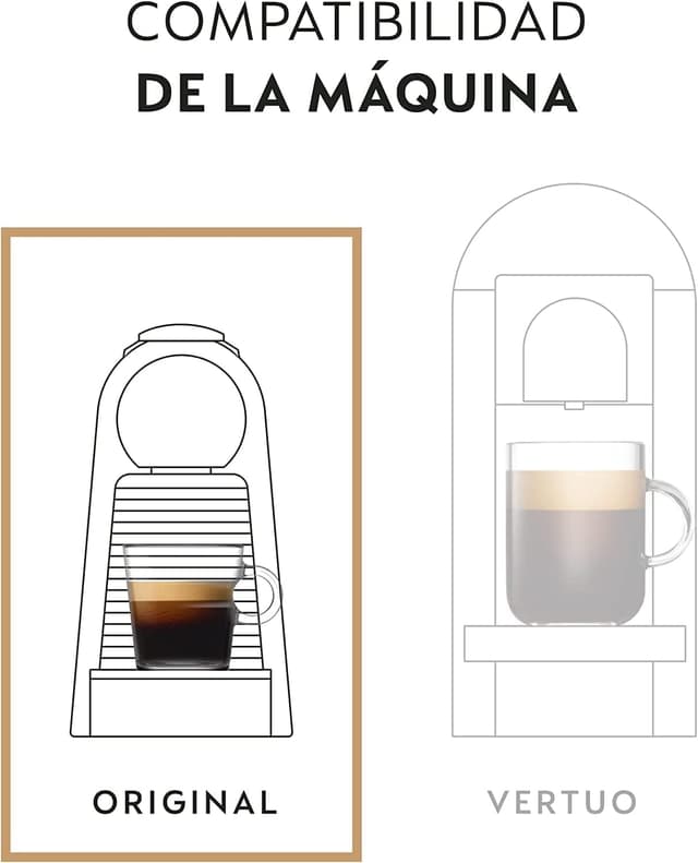 Detalle 2 de Nespresso Original Cápsulas Café, Pack Discovery, 100 Unidades