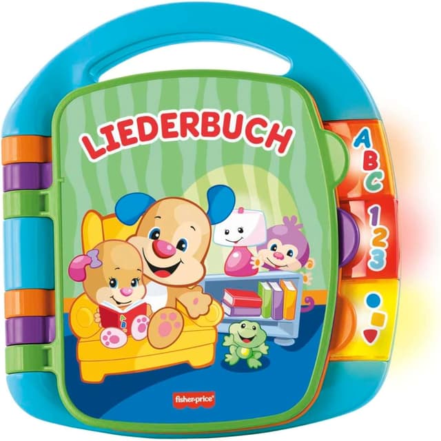 Imagen de Fisher-Price Lernspaß Liederbuch 6 Monate en OfertitasTOP