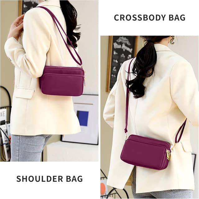 Thumbnail 6 de ModaZeal Small Crossbody Bag 20x6x13cm