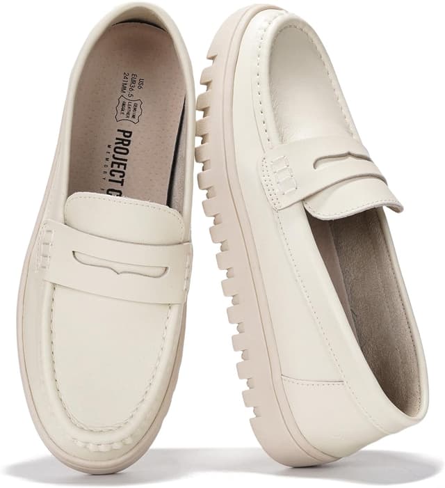 Detalle de Project Cloud Filide1 Genuine Leather Loafers đ