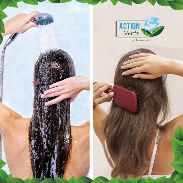 Detalle de ACTION VERTE – Crème lavante 3 en 1 (mains, corps & cheveux) 5L, parfum fleur d’oranger et miel, formule Ecocert