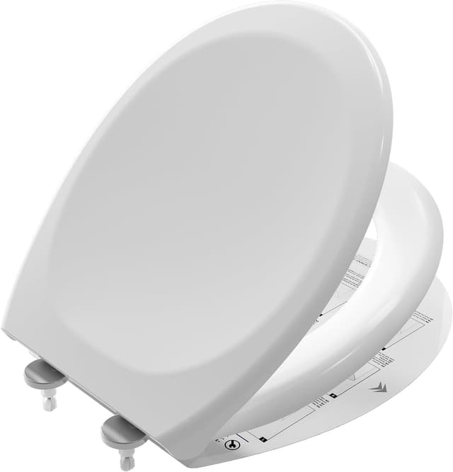 Detalle de Drew Oval toilet seat with soft close 445mm